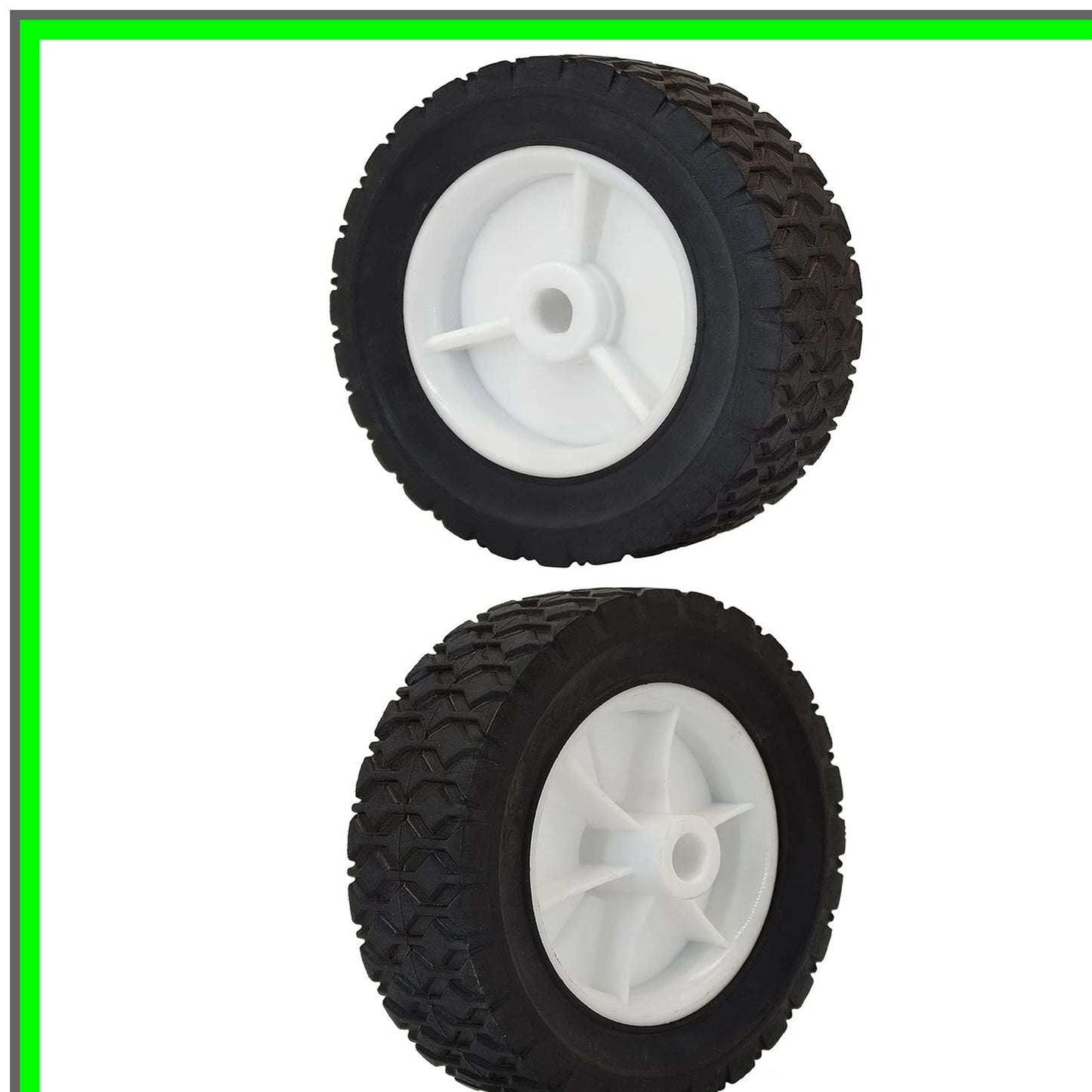 Universal 6 Inch Plastic Wheel for Hand Trucks and Lawn Equipment