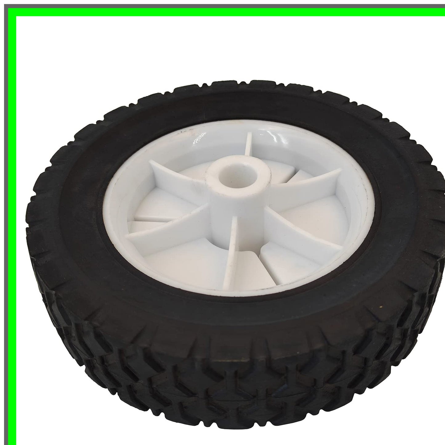 Universal 6 Inch Plastic Wheel for Hand Trucks and Lawn Equipment