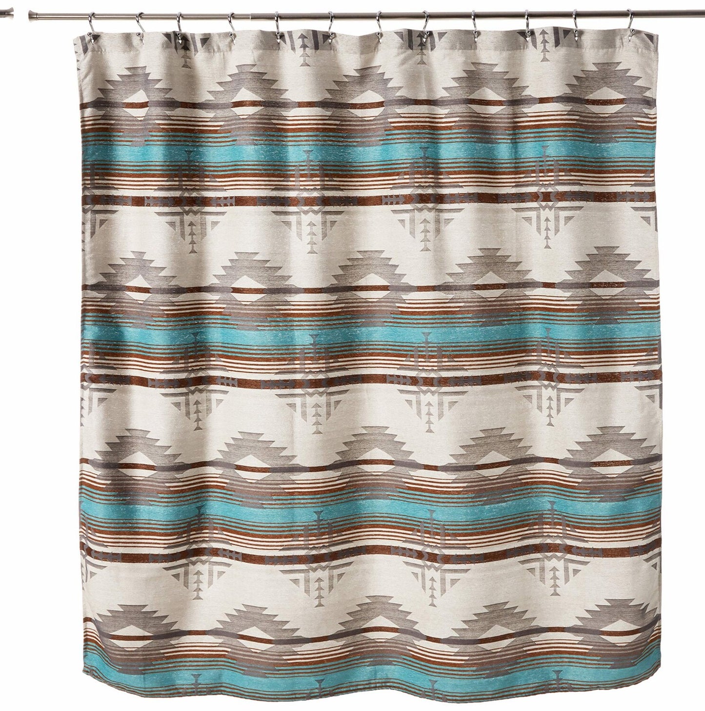 Badlands Shower Curtain, Woven Polyester, Medium Weight