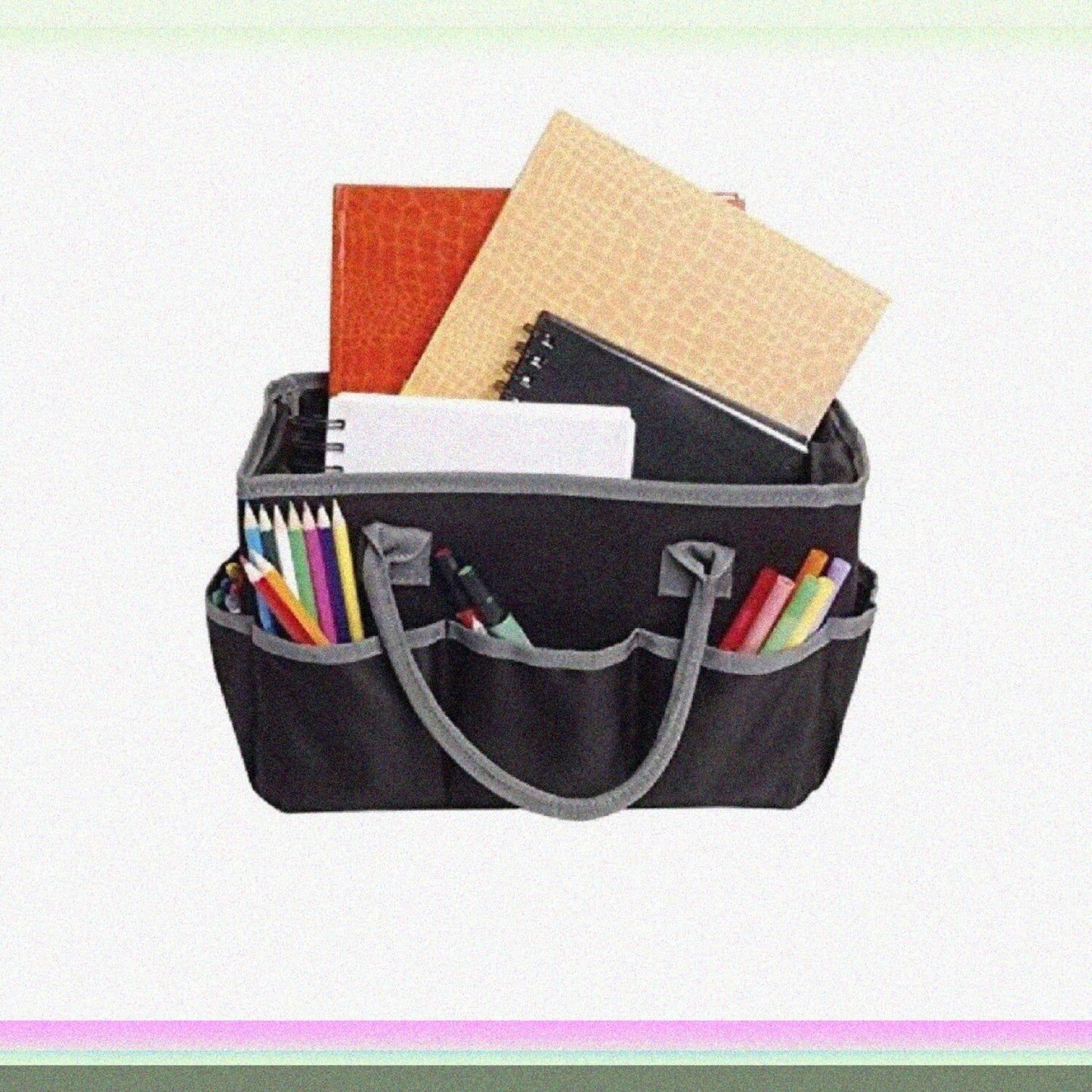 Fundamentals Art Organizer Storage Tote Bag