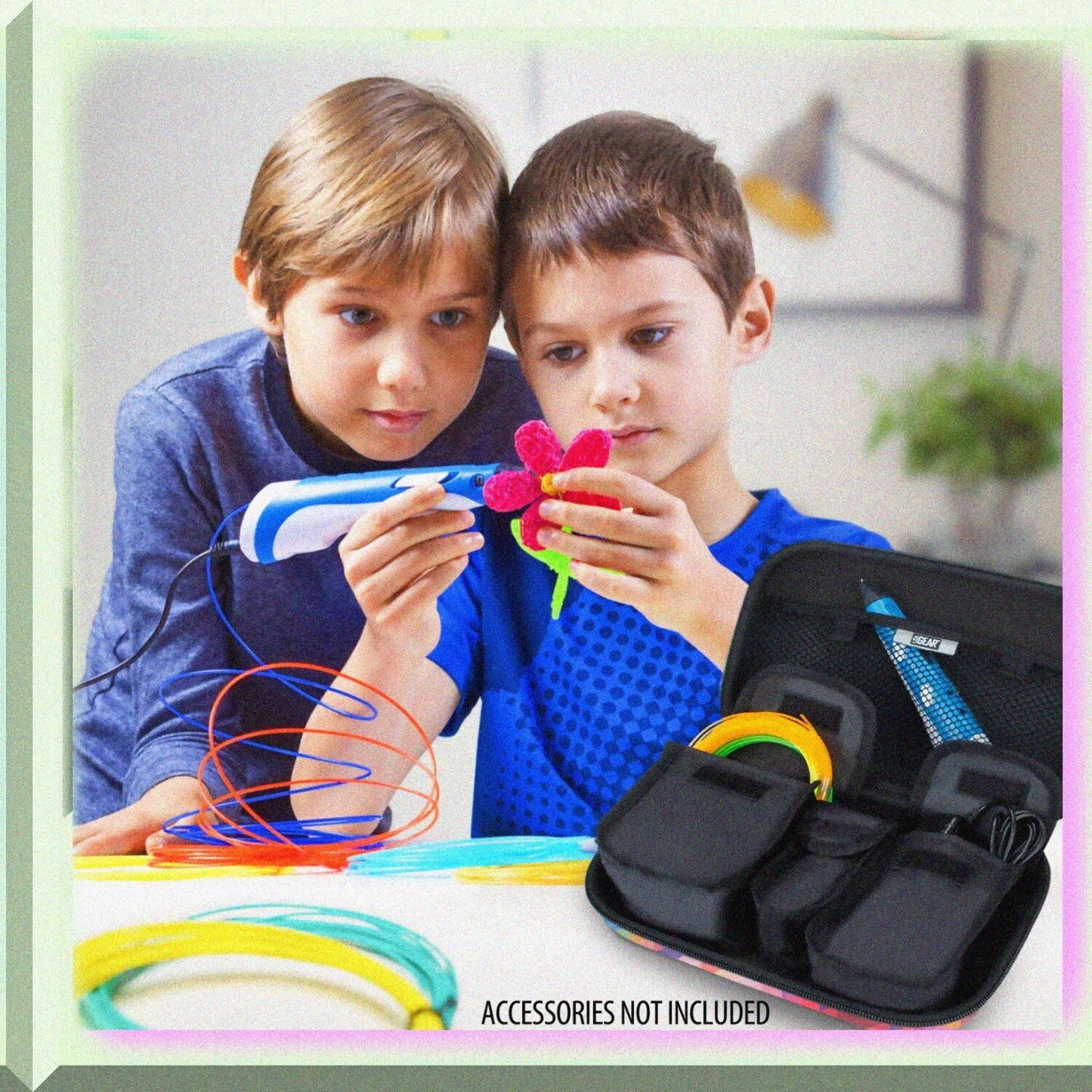 3D Printing Pen Hard Case for 3D Doodler and More