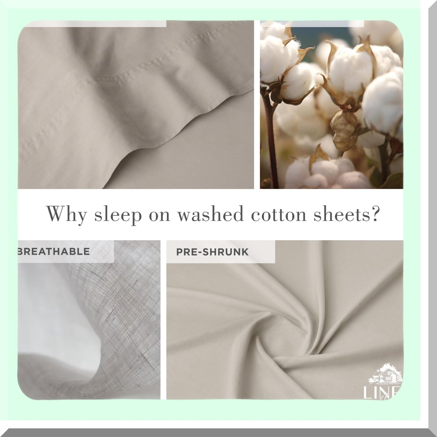 SilverCool Cotton Bedding Set - Deep Pocket Percale Sheets with Envelope Closure Pillowcases for a Comfortable and Refreshing Sleep Experience