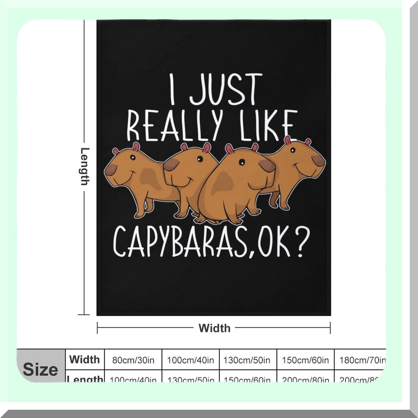 CozyCapy Fleece Throw - Ultra-Soft Lightweight Microfiber Blanket for All Seasons, Perfect for Bed, Couch, or Sofa, 50"x60""