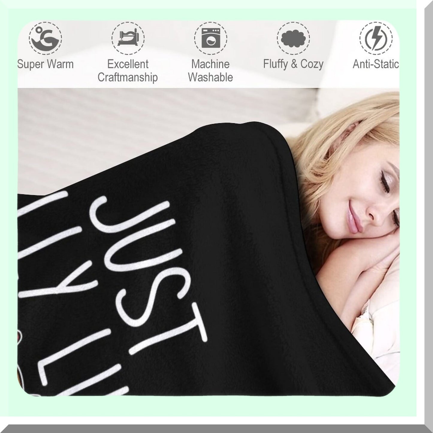 CozyCapy Fleece Throw - Ultra-Soft Lightweight Microfiber Blanket for All Seasons, Perfect for Bed, Couch, or Sofa, 50"x60""