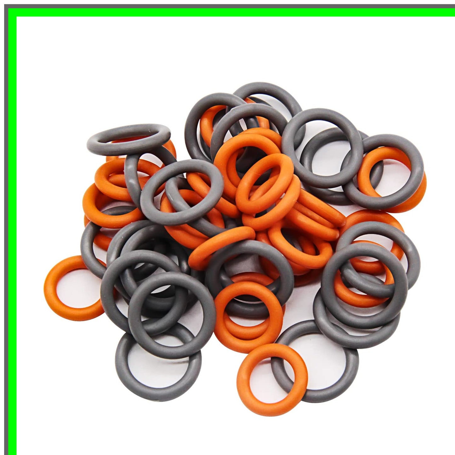 Quick Connect Pressure Washer Coupler Set with Colored O-Rings 50-Pack
