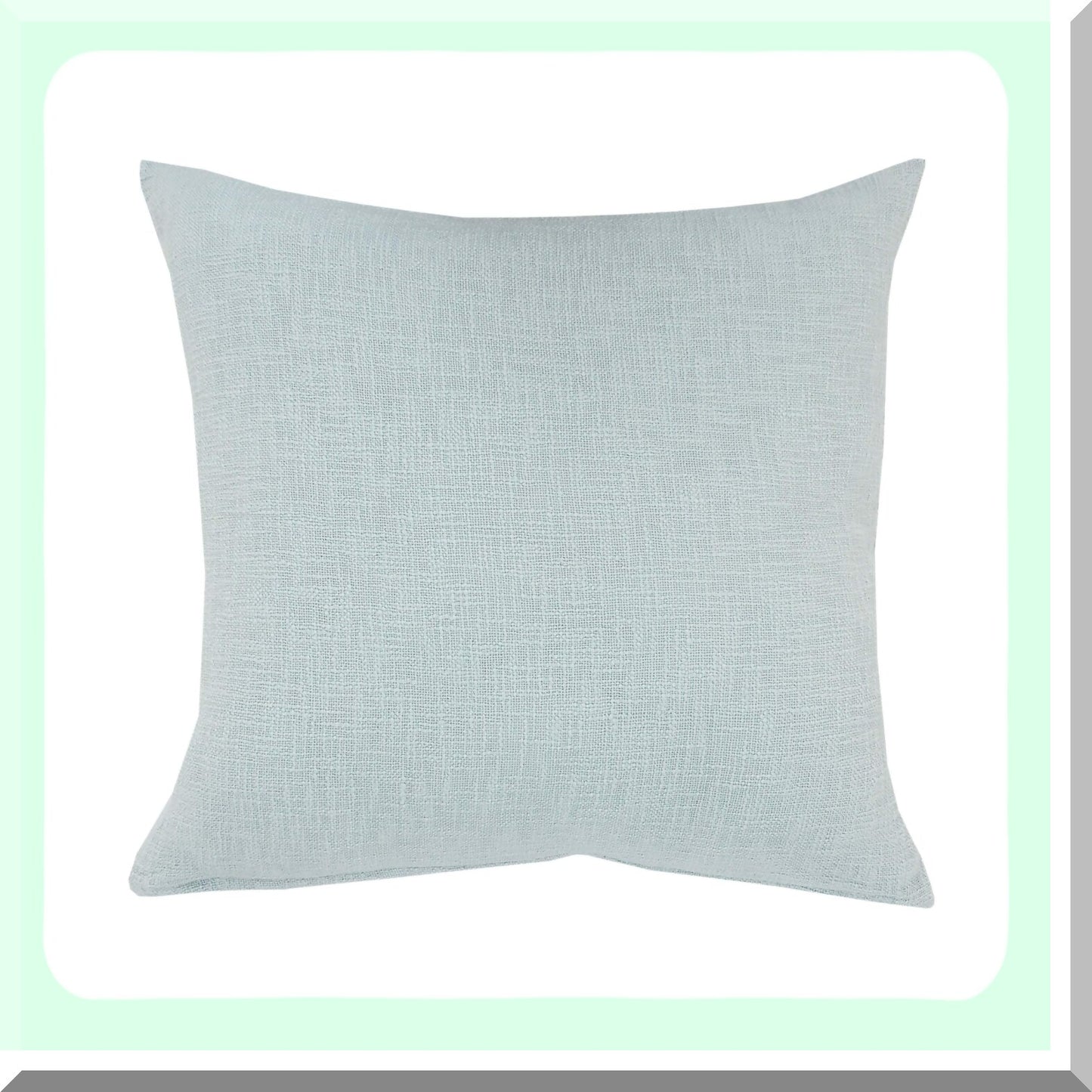 CottonSquare Pillow Covers - Set of 2 | Soft & Durable Pillow Cases | Breathable Fabric | Square Shape | Decorative Bedding Accessories
