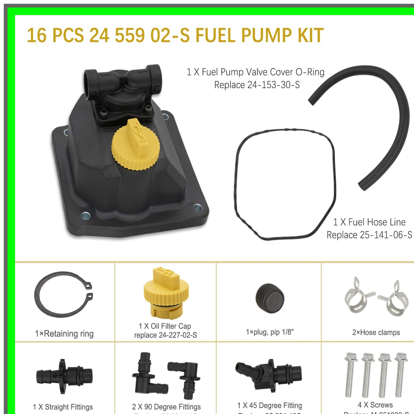 High-Performance Fuel Pump Kit for CH Series Engines 24-559-10-S