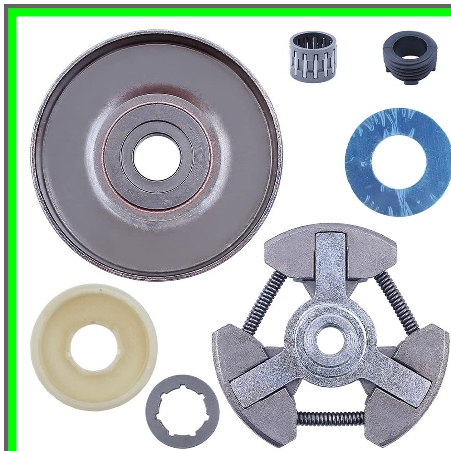 Jonsered Chainsaw Rim Sprocket Clutch Drum Kit 3/8" 7T Compatible Parts
