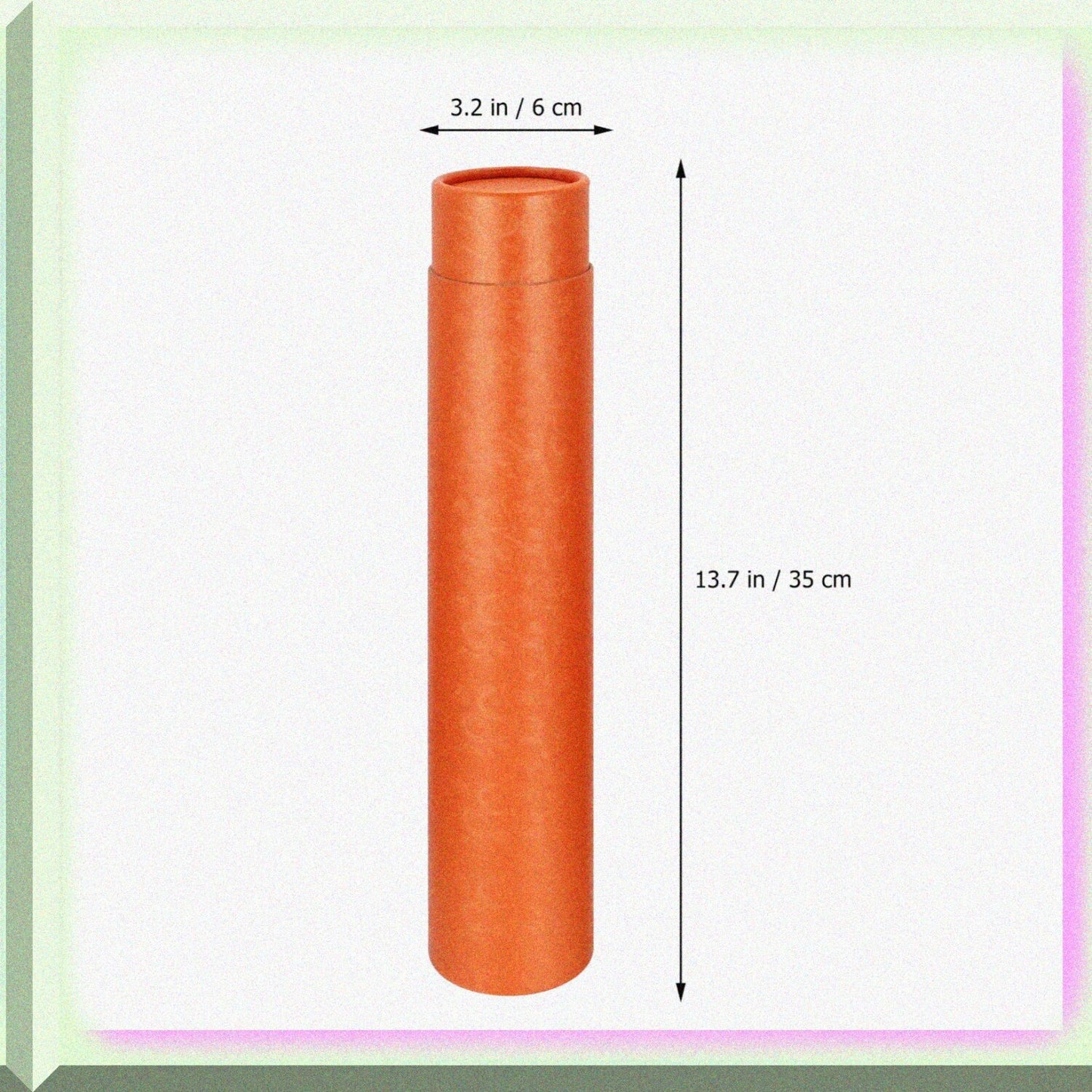 Portable Poster Tube for Artworks and Blueprints