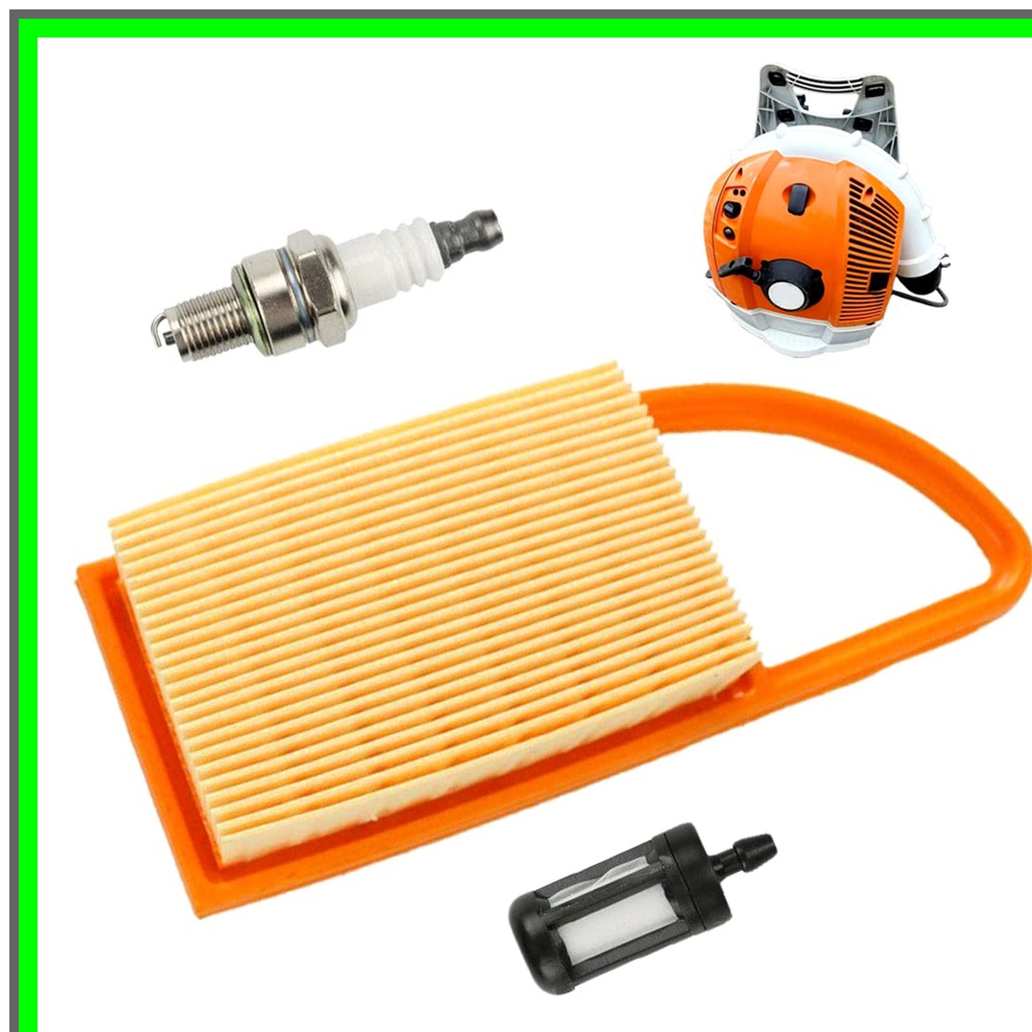 Stihl Backpack Blower Air Fuel Filter Spark Plug Replacement Kit
