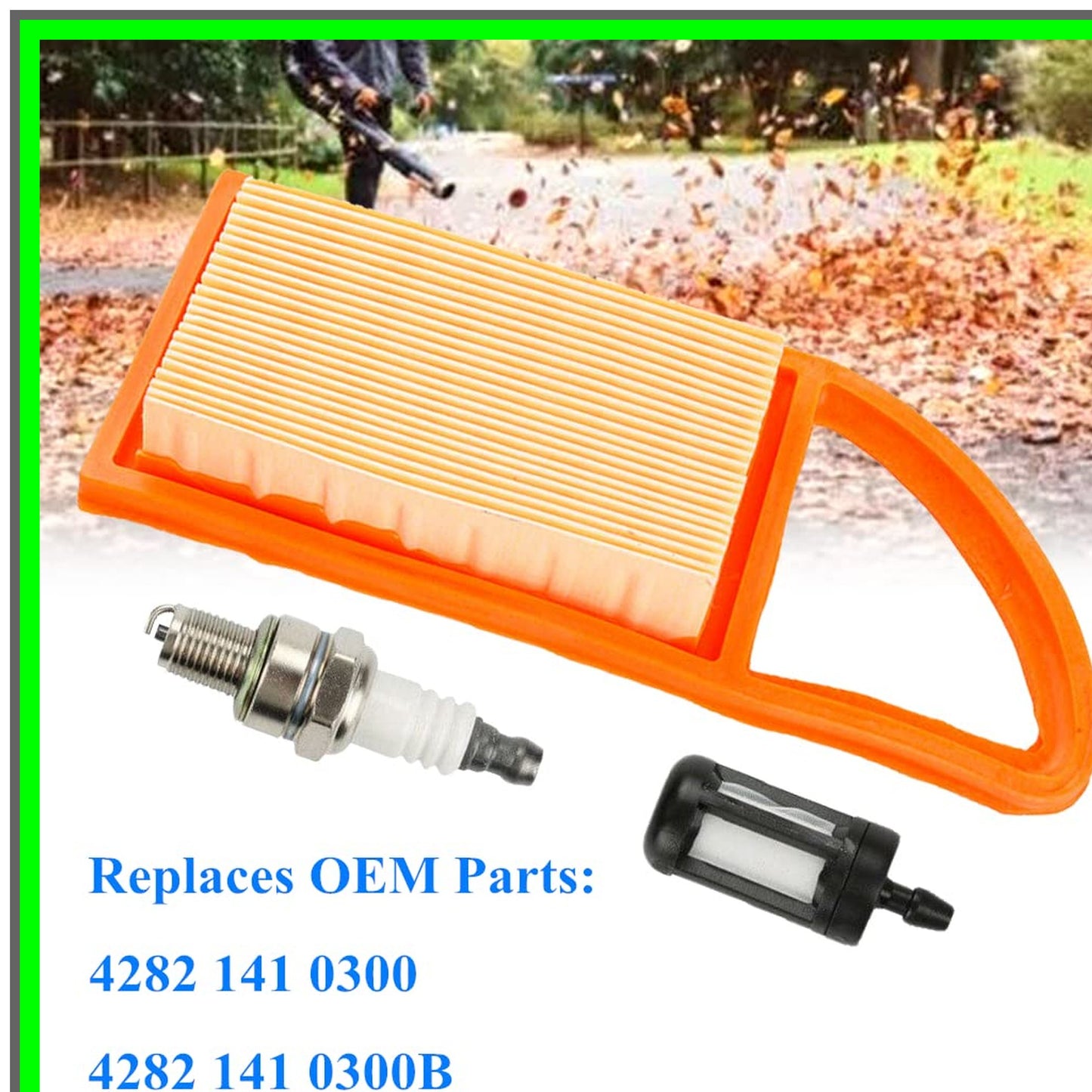 Stihl Backpack Blower Air Fuel Filter Spark Plug Replacement Kit