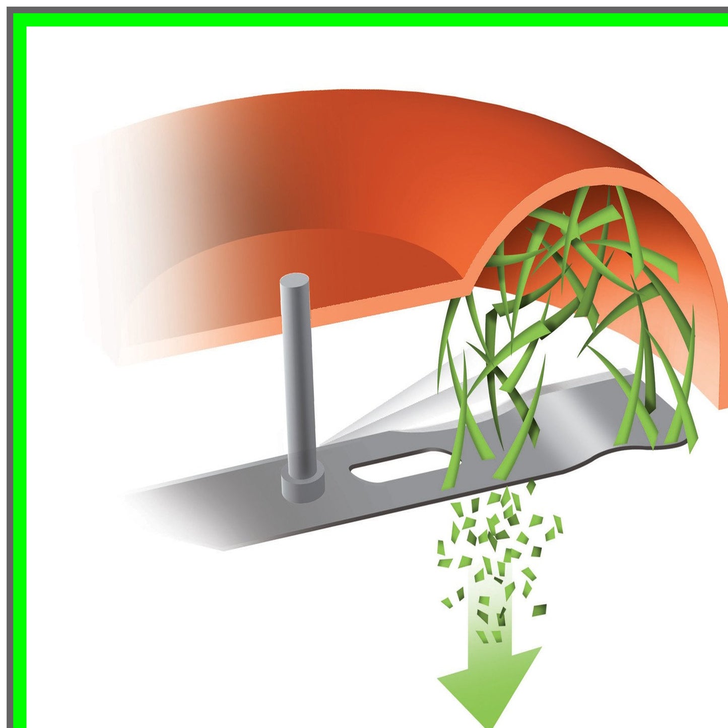 Efficient 13-Inch Mower Mulching Blade for Superior Grass Cutting Performance