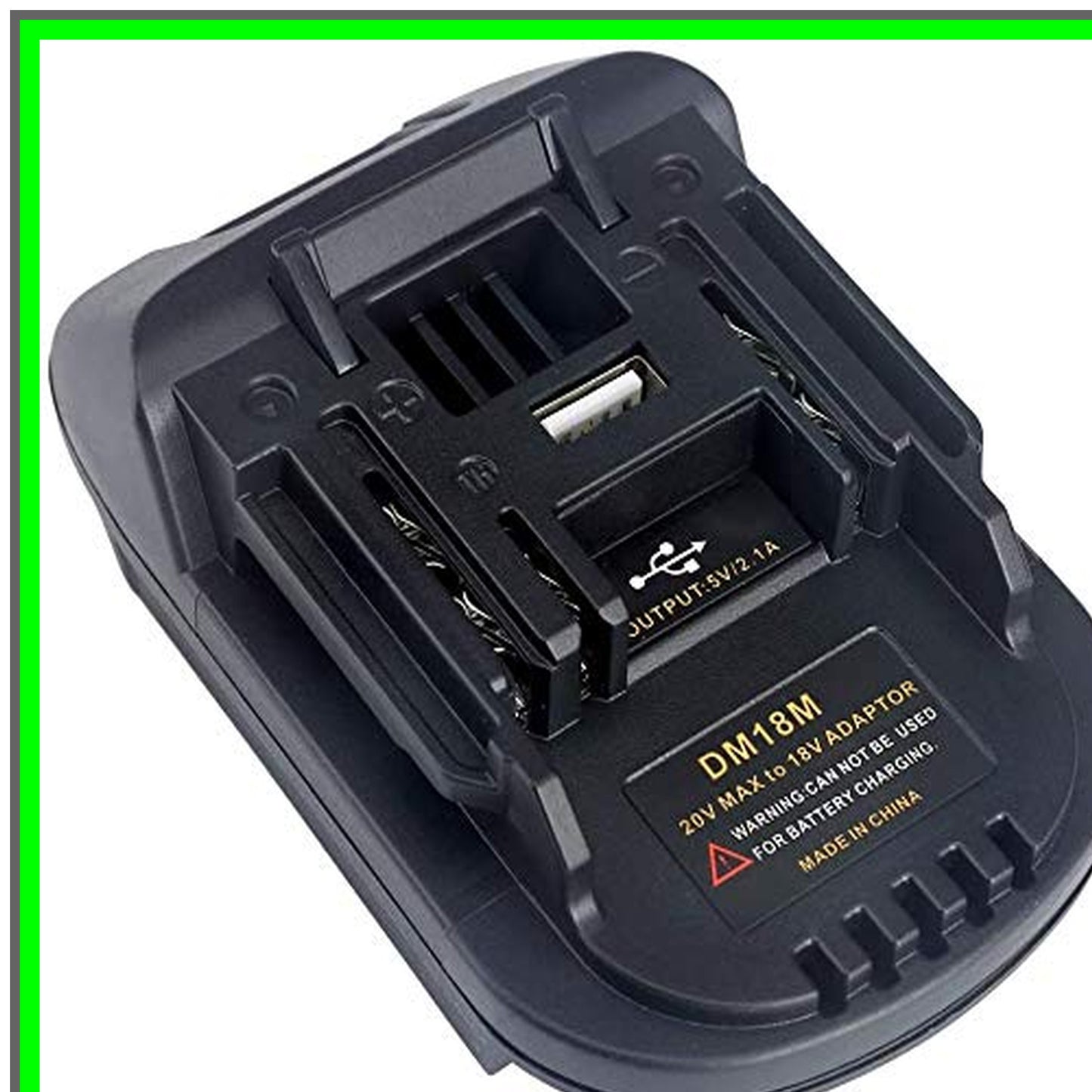 Milwaukee to Makita Battery Adapter 18V 20V Conversion DM18M