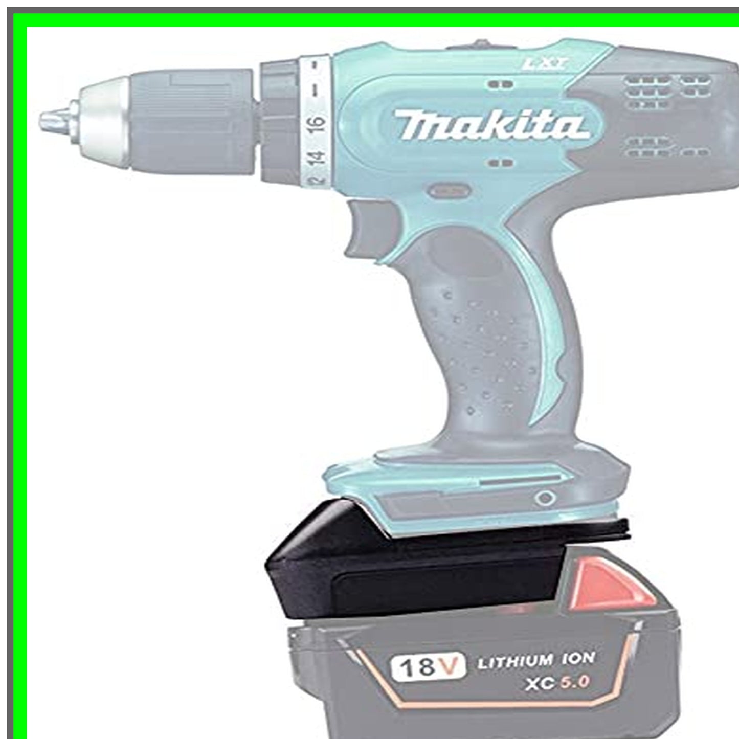 Milwaukee to Makita Battery Adapter 18V 20V Conversion DM18M