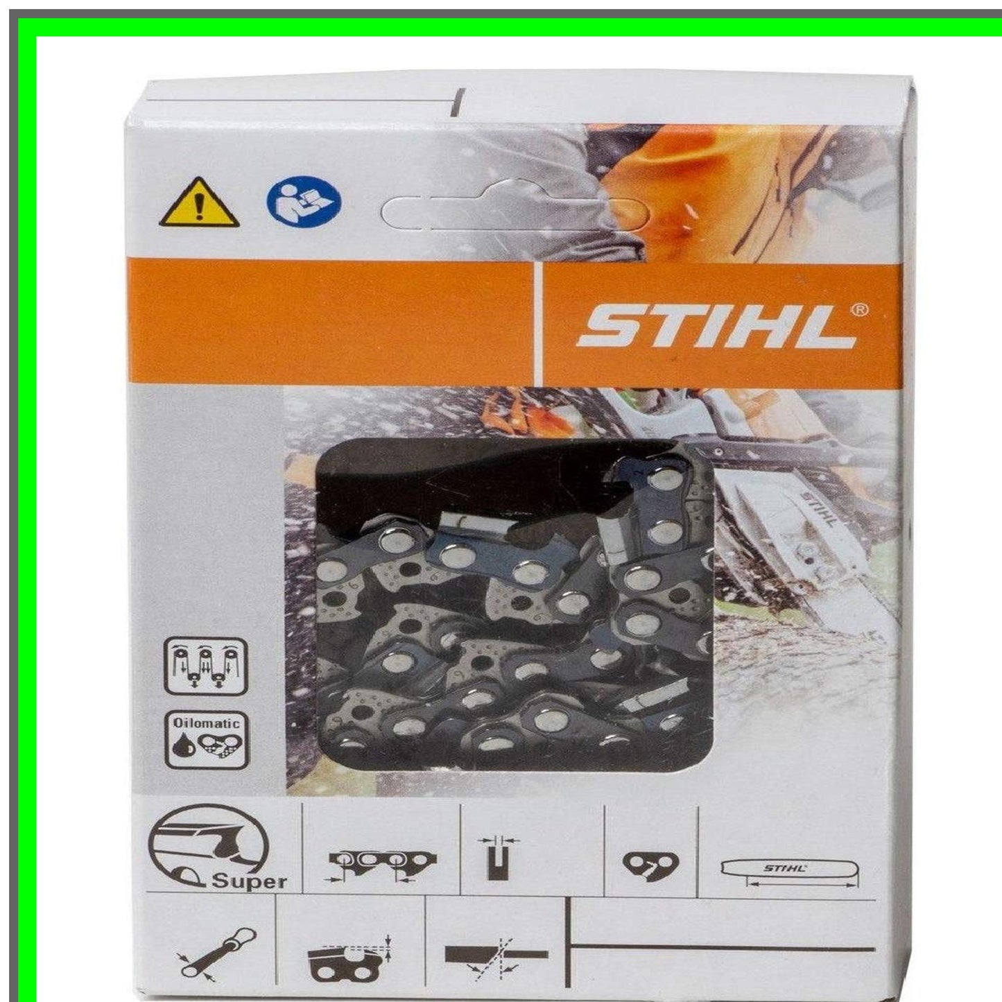 Micro Mini Comfort 16-Inch Oilomatic Saw Chain for Precision Cutting