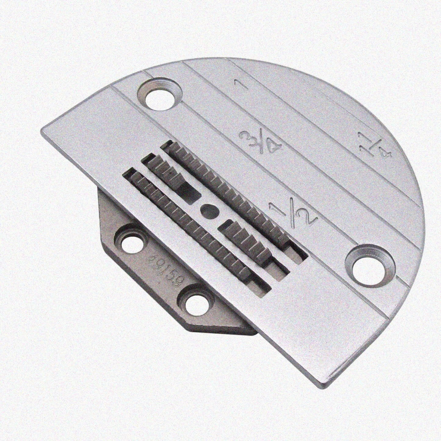 Medium Material Feed Dog and Needle Plate Set for Single Needle Sewing Machines