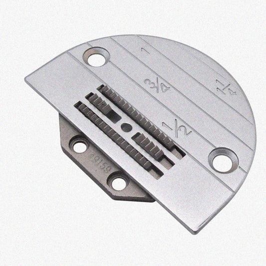 Medium Material Feed Dog and Needle Plate Set for Sewing Machines