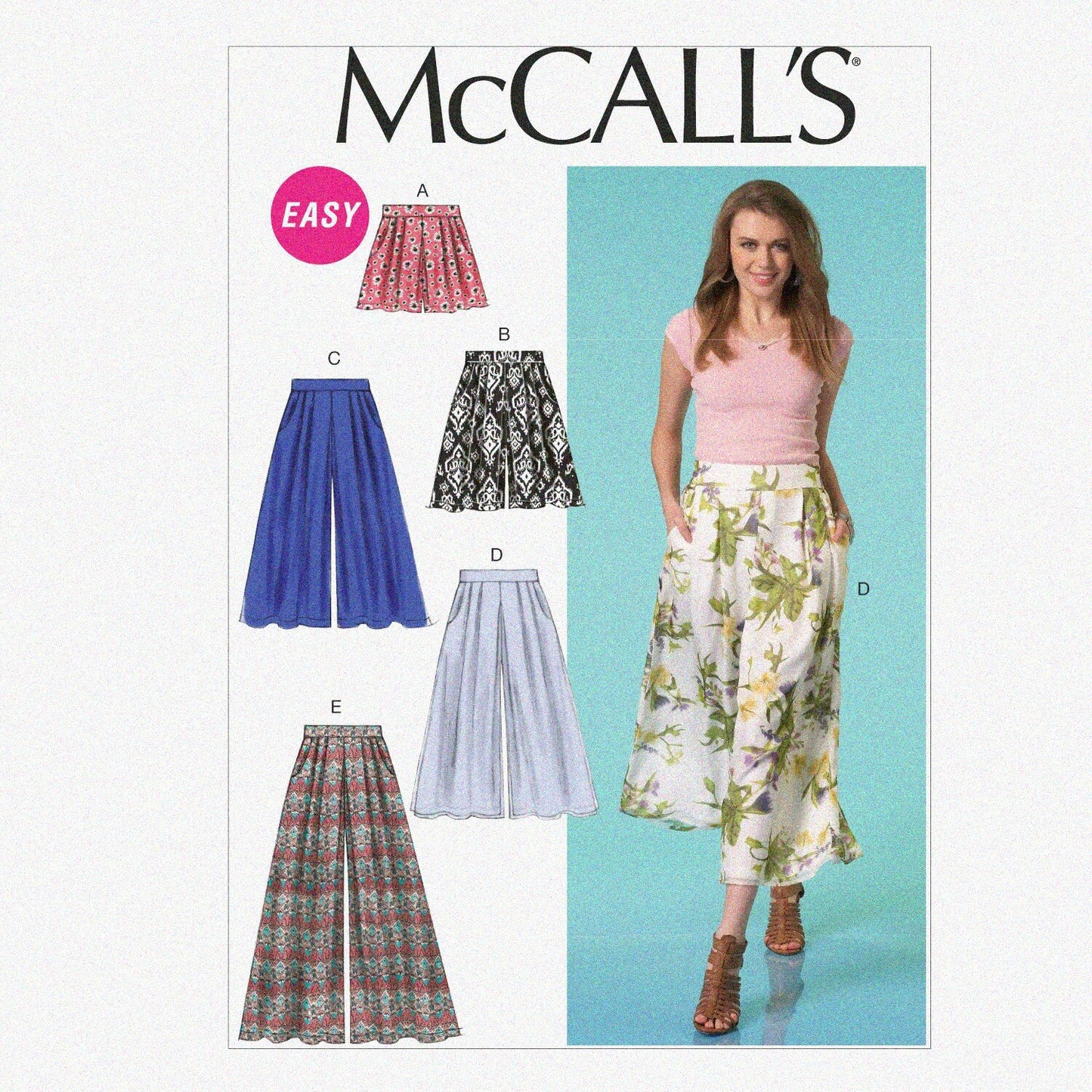 Misses' Shorts & Pants Pattern F5 16-24