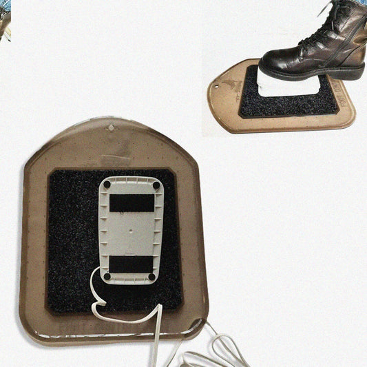 Sewing Machine Foot Pedal Mat with Sticky Strips