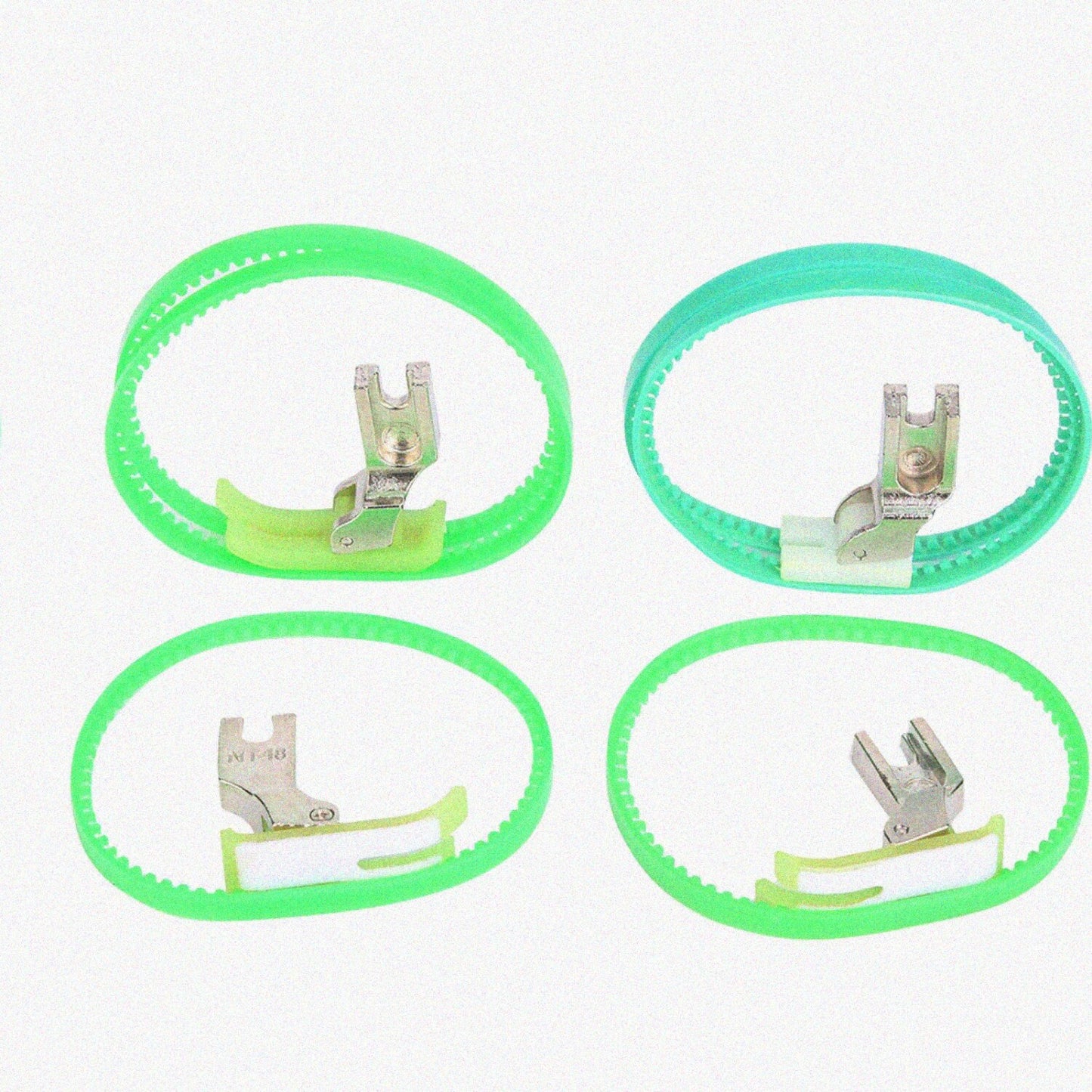 Sewing Machine Presser Foot Set, Double Ring, Left Right