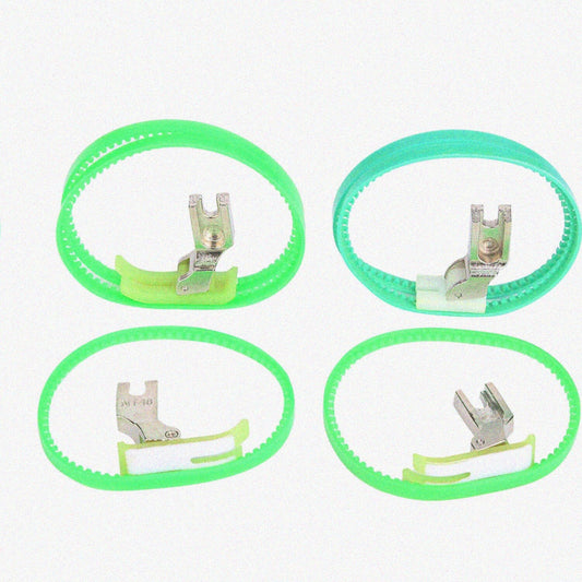 Sewing Machine Presser Foot Set Compatible with Double Ring
