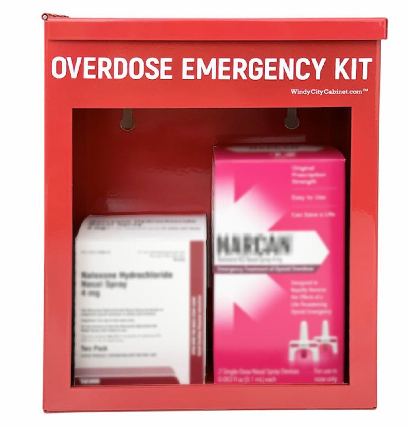 Non-Locking OD High Visibility Emergency Supply Box