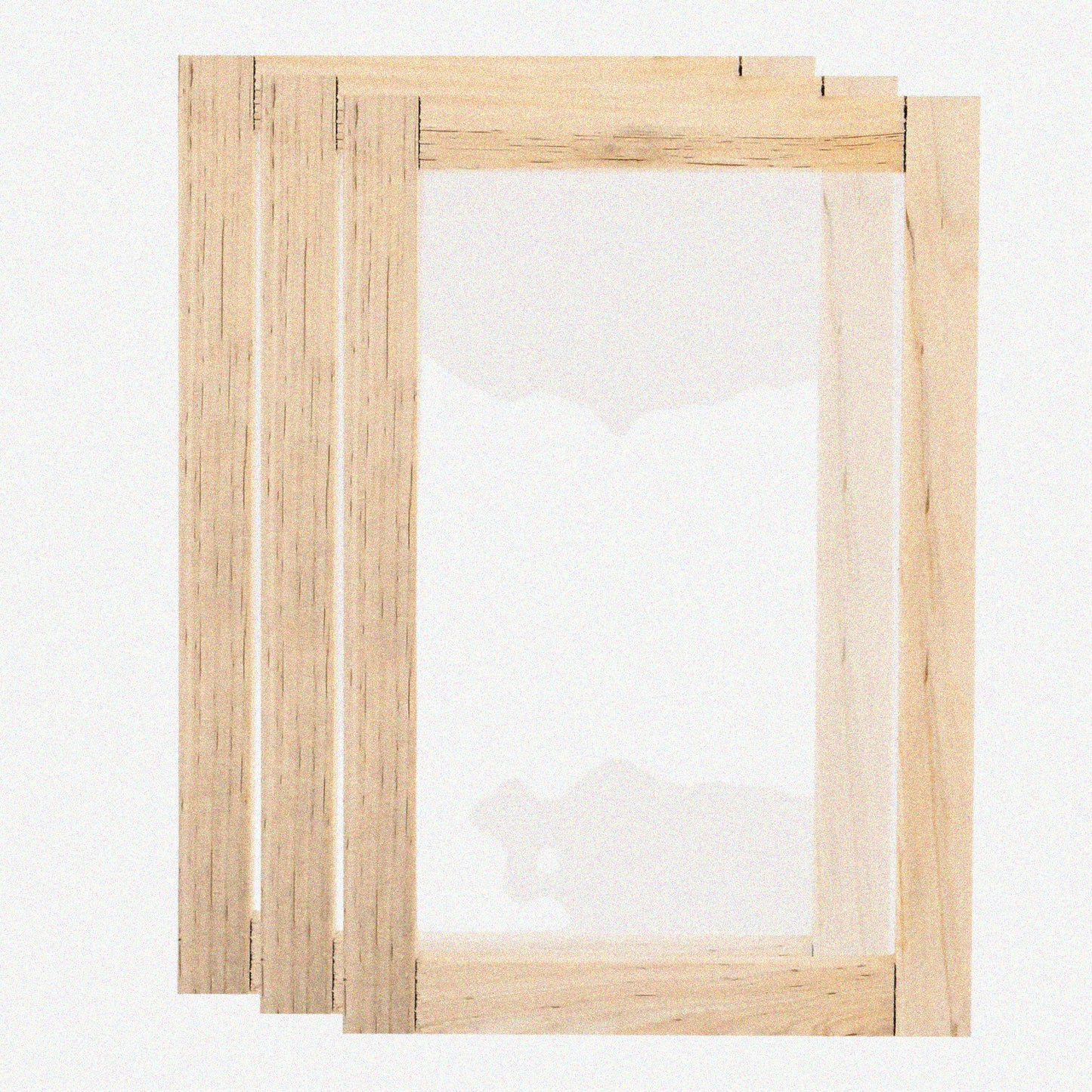 SilkEase 3-in-1 Screen Printing Kit 10x14 Inch Wood Frames