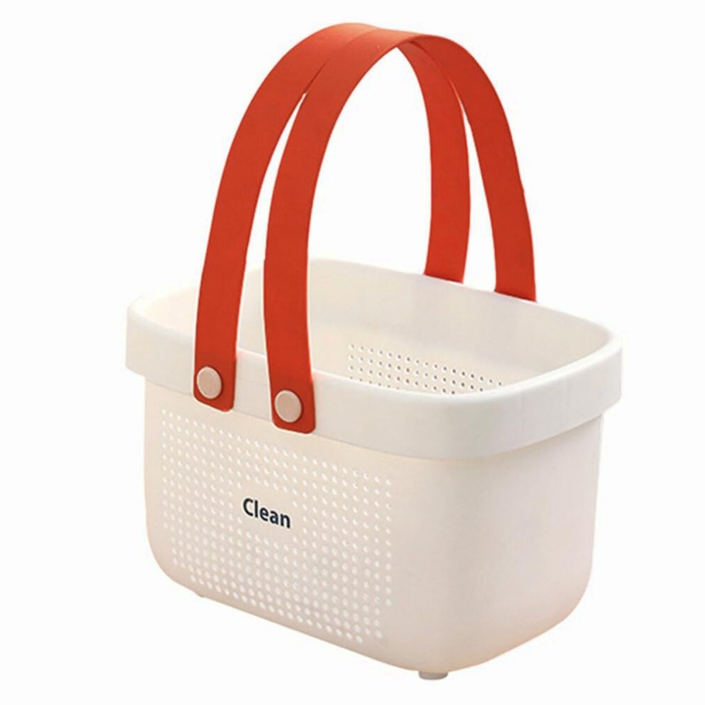 Plastic Shower Storage Basket with Handle
