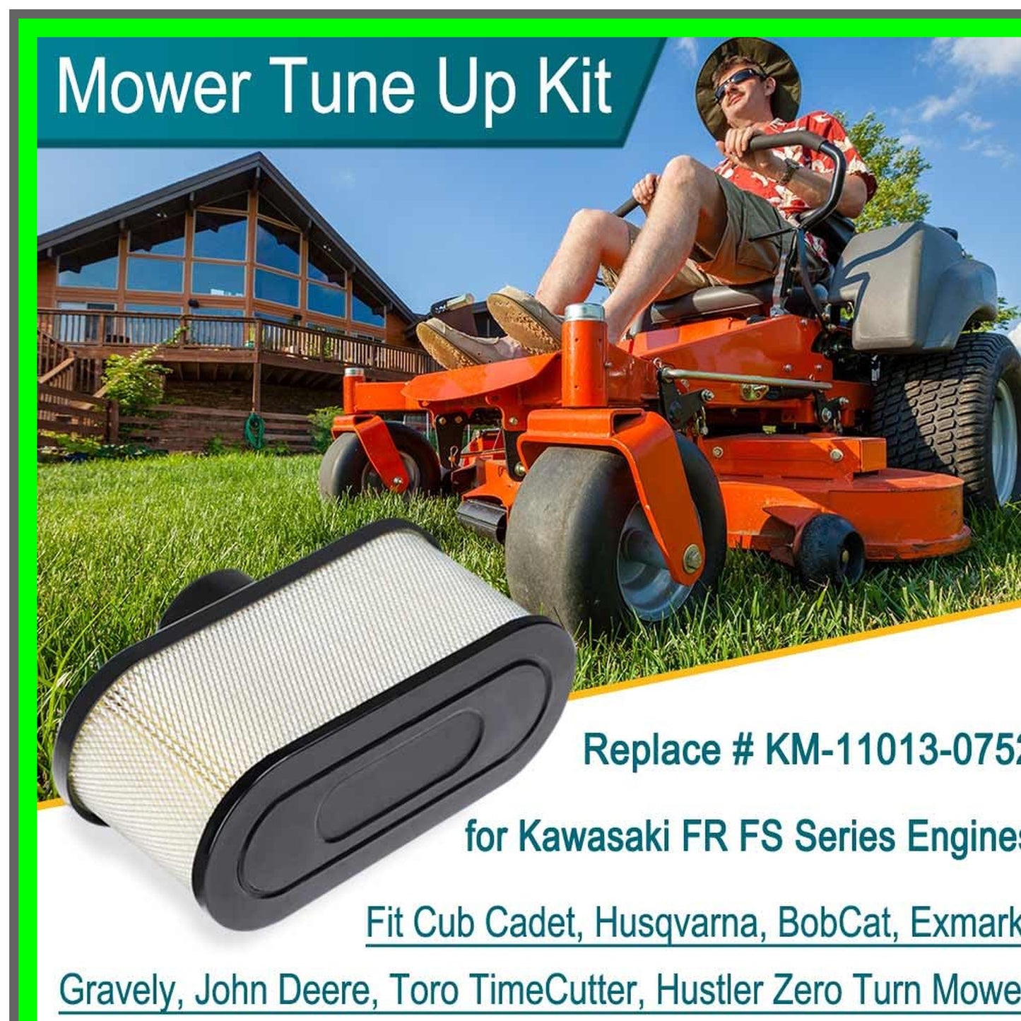 Kawasaki Engine Tune Up Kit for FR651V FR730V Lawn Mowers