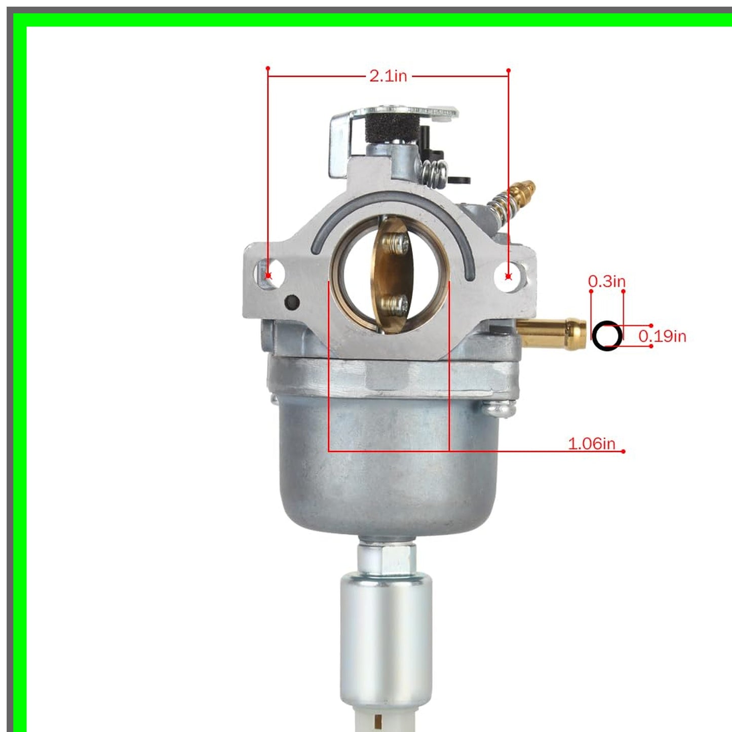 Carburetor Replacement for Briggs Stratton Lawn Mowers with Air Fuel Filter