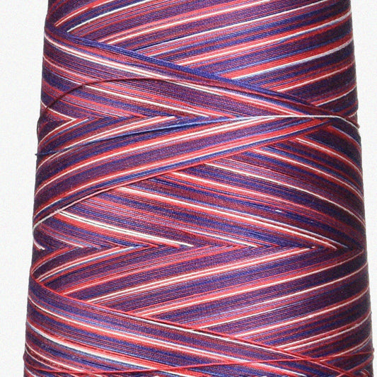 40wt Cotton Quilting Thread 3000yd Variegated Stars Stripes