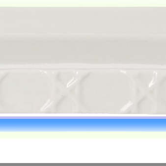 Rattan Tray White 11-inch