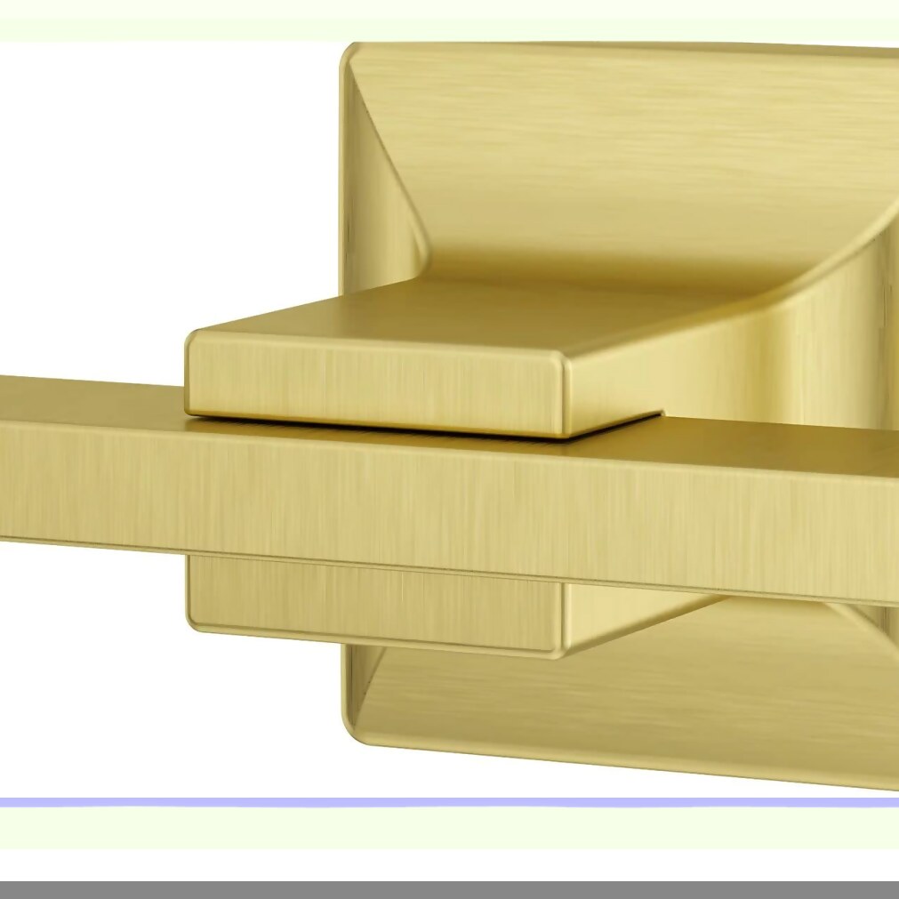 Bath Hardware Brushed Gold Verve Collection