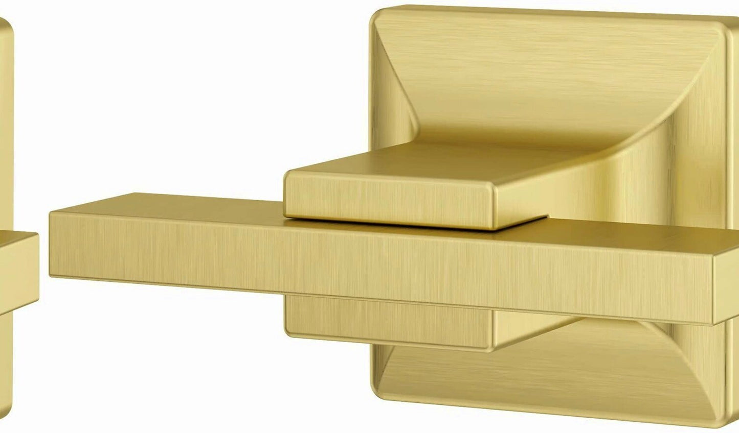 Bath Hardware Brushed Gold Verve Collection