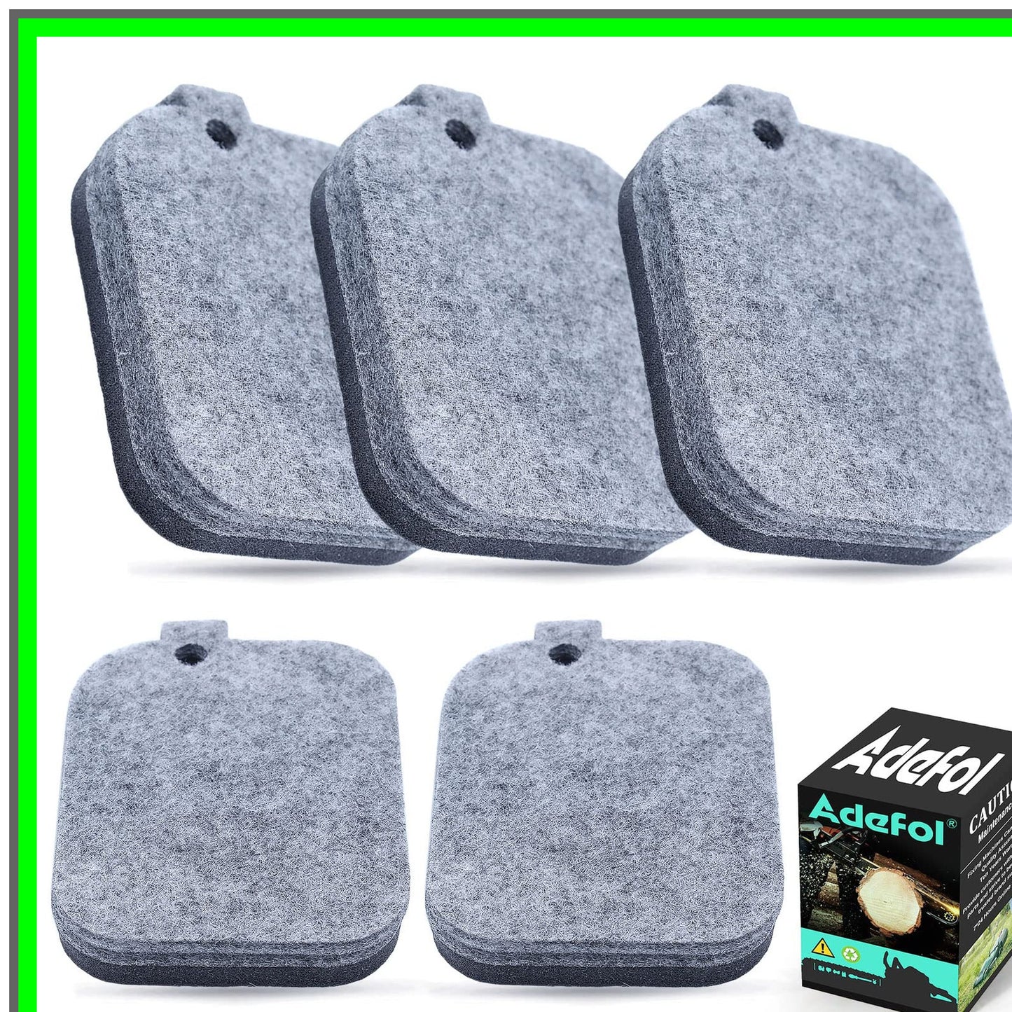 5-Pack Air Filter Replacement for Stihl Leaf Blowers BG55 BG45 BG65 SH85 BR45