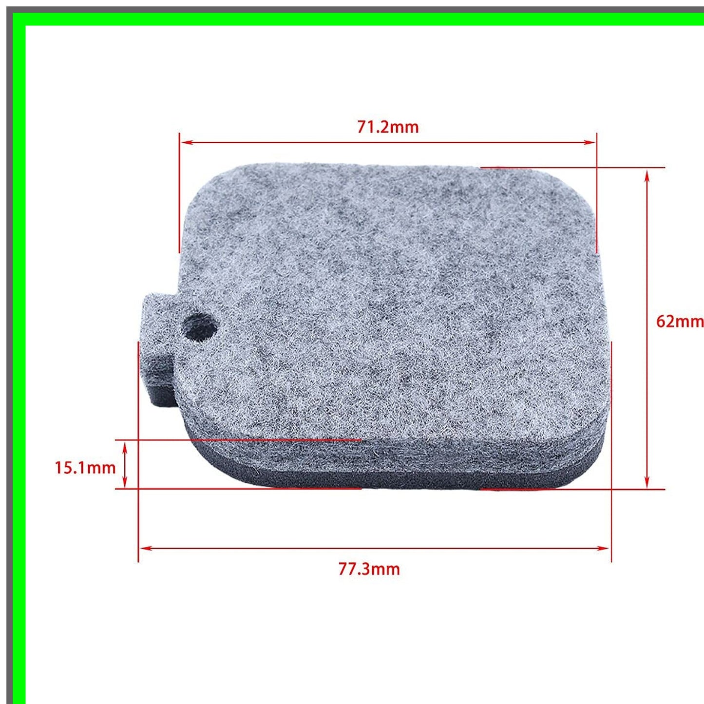 5-Pack Air Filter Replacement for Stihl Leaf Blowers BG55 BG45 BG65 SH85 BR45