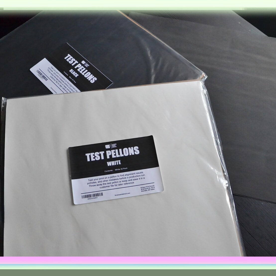 EcoPrint Test Sheets 15" x 15" White 25 Pack