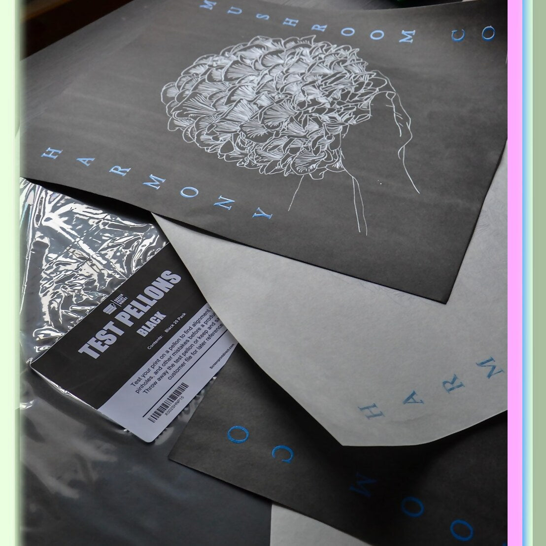 EcoPrint Test Sheets 15" x 15" White 25 Pack