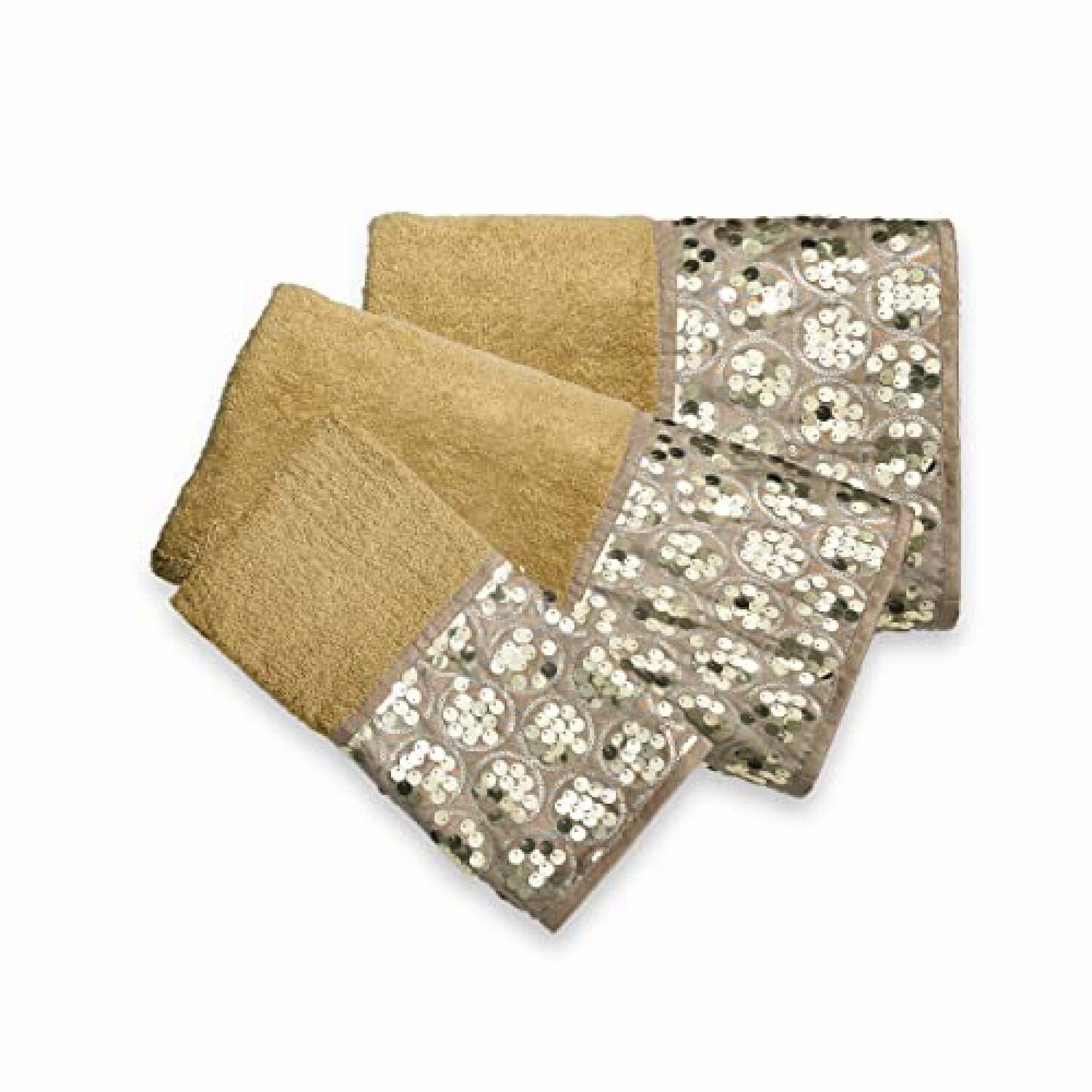 Sinatra 3-Piece Towel Set Champagne Gold