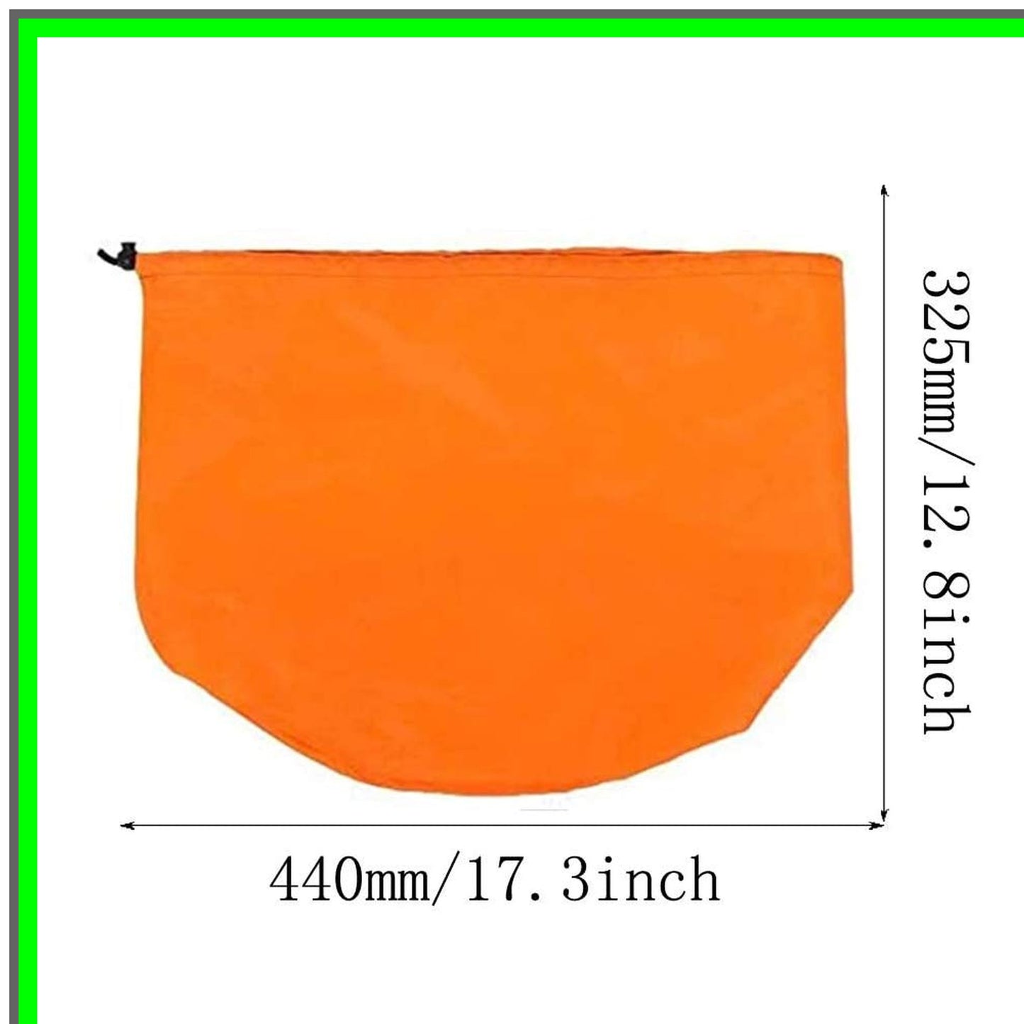 Universal Waterproof Lawn Trimmer Engine Dustproof Cover in Orange