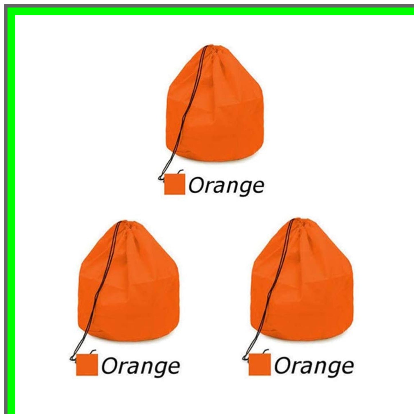 Universal Waterproof Lawn Trimmer Engine Dustproof Cover in Orange