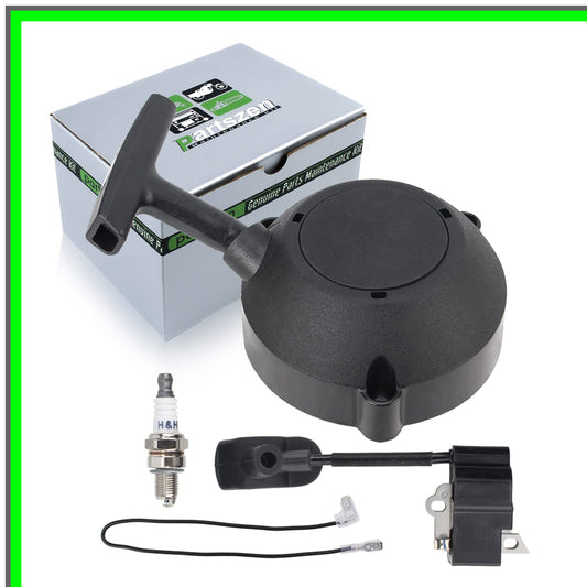 Recoil Starter with Ignition Coil and Spark Plug for Stihl BR600