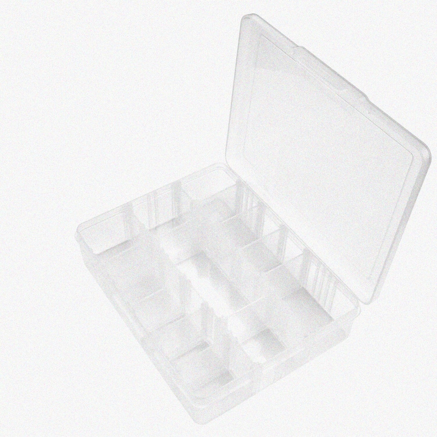 14-Compartment Adjustable Plastic Storage Container