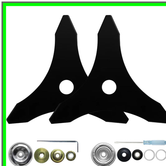 Heavy Duty Steel Trimmer Head Compatible with Brush Cutters