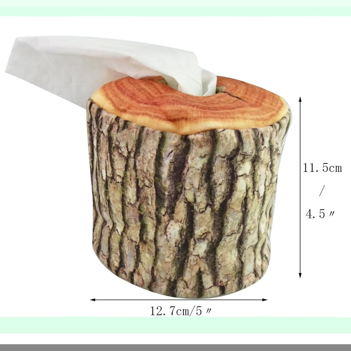 Baby Carrier Plush Tissue Box Cover