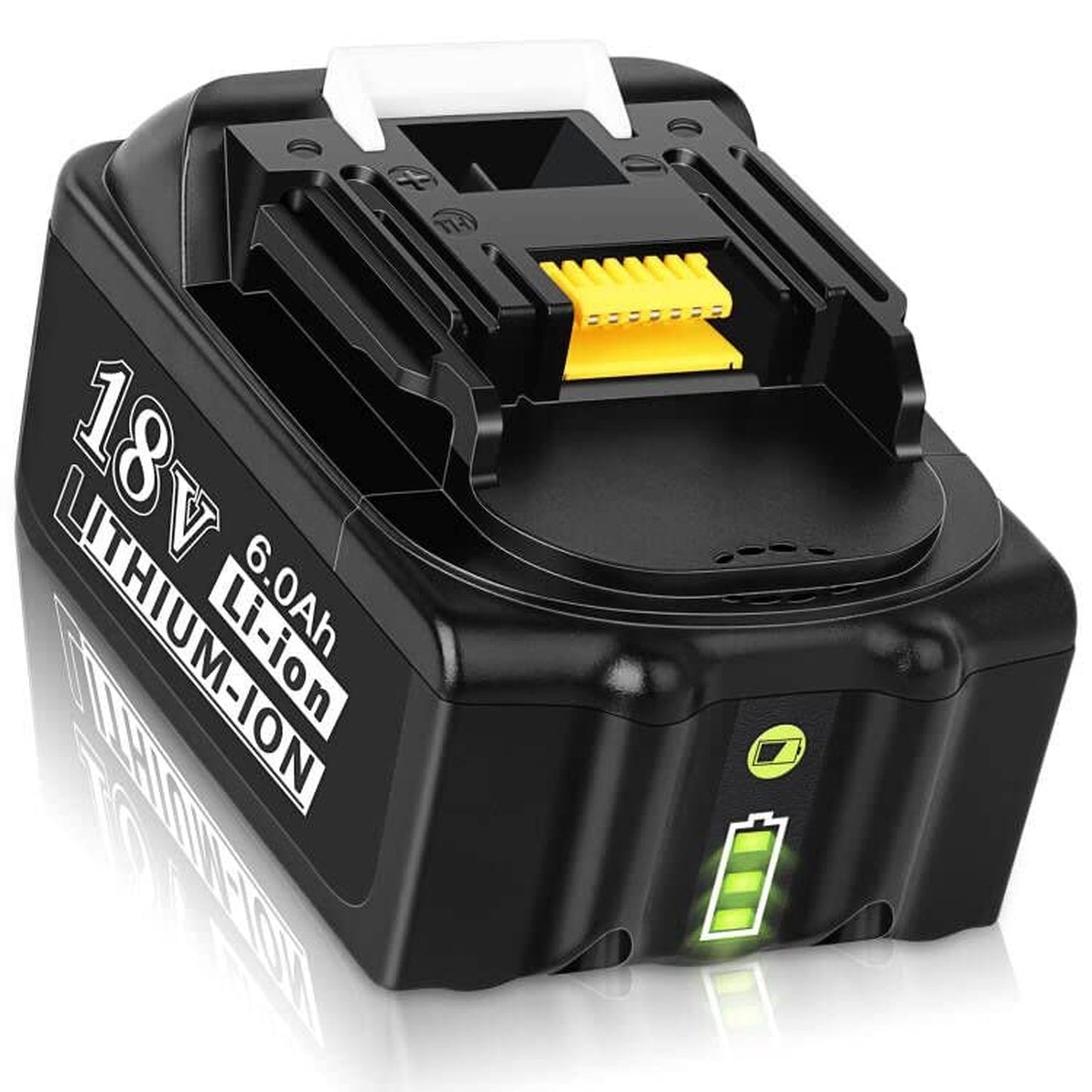 High-Capacity 6.0Ah Lithium-ion Battery for Makita 18V Power Tools