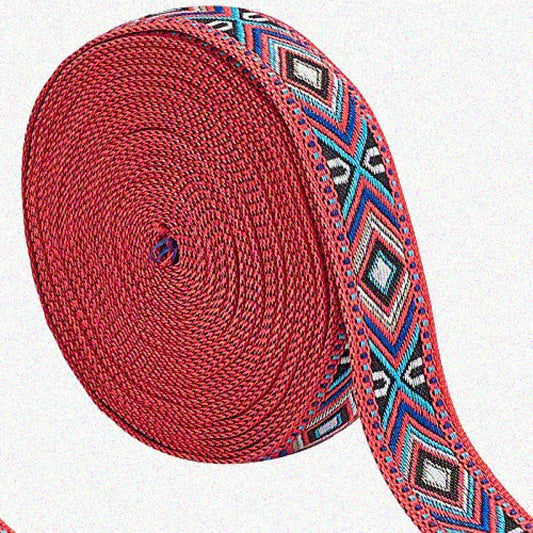Vintage Jacquard Ribbon 5 Yards