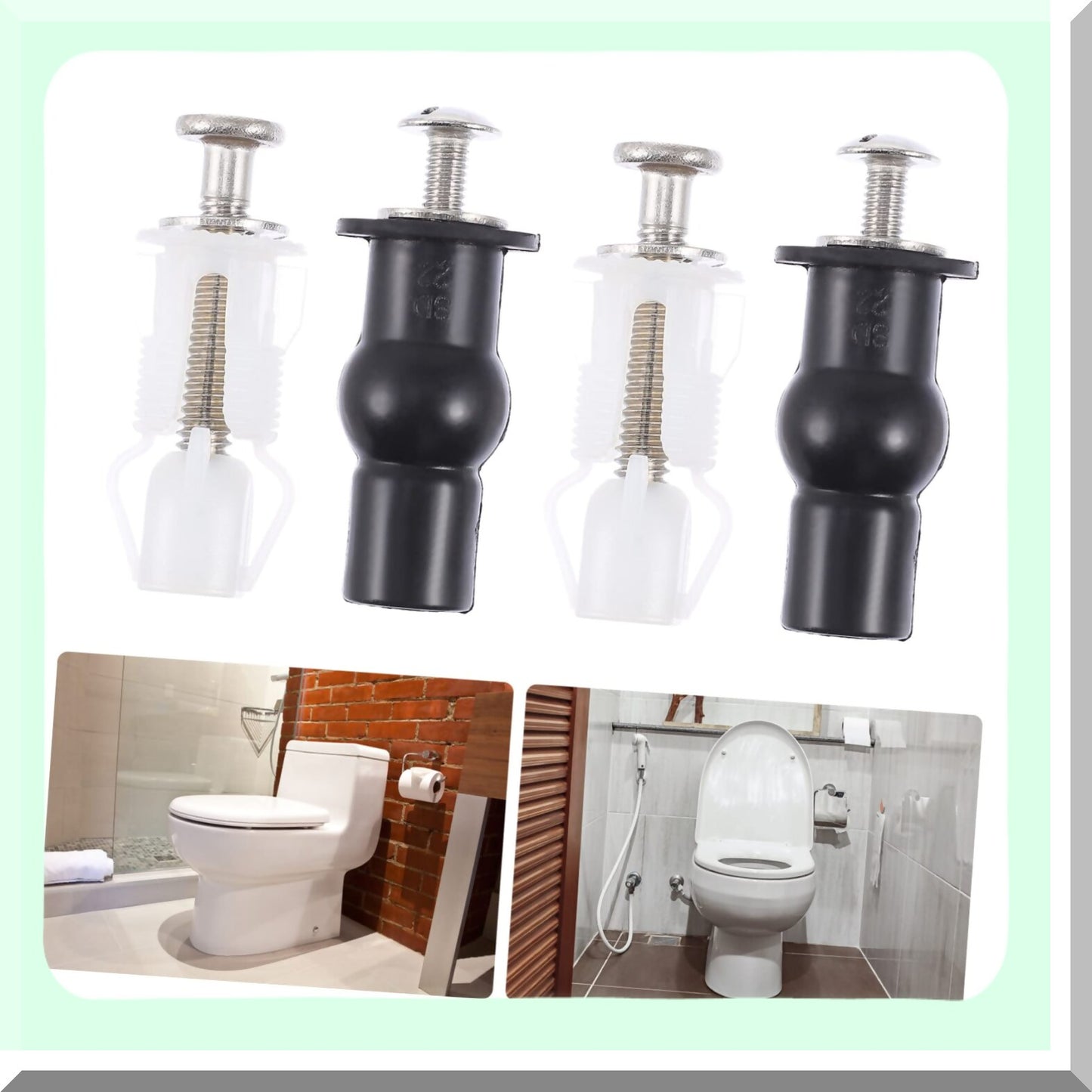 4pcs Tet Seat Fixing Screws and Bolts