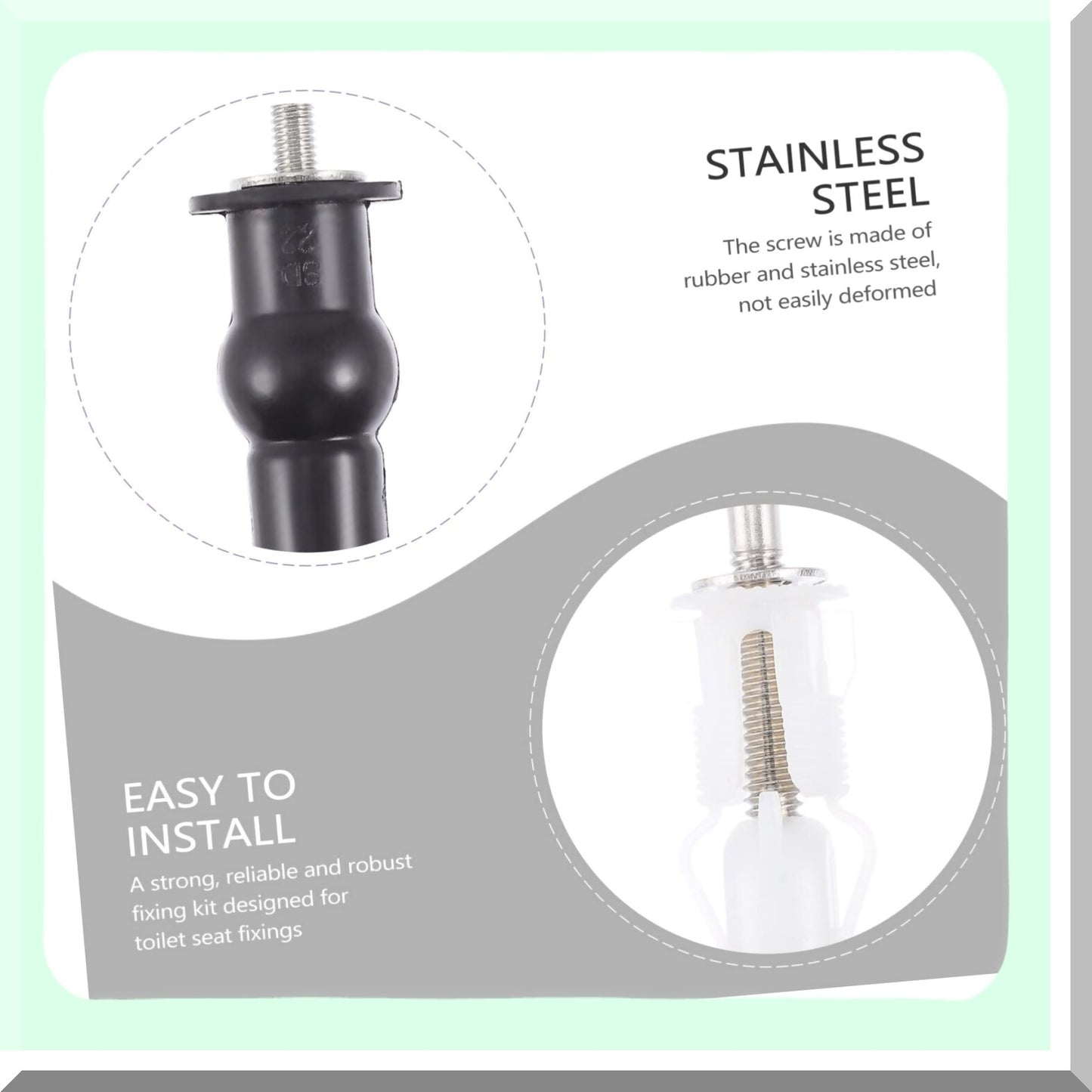 4pcs Tet Seat Fixing Screws and Bolts