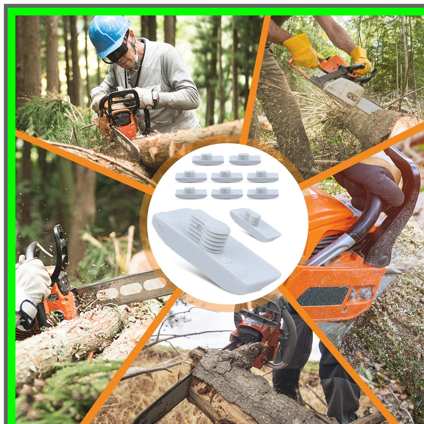 Chainsaw Chain Guide Bumper Strips for STIHL 021 023 025 MS210 MS230 MS250